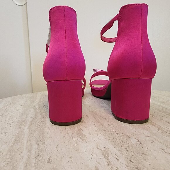 Juicy Couture Womens Nelly Tw Bright Pink Satin from Macy’s  - b042 - Picture 3 of 8